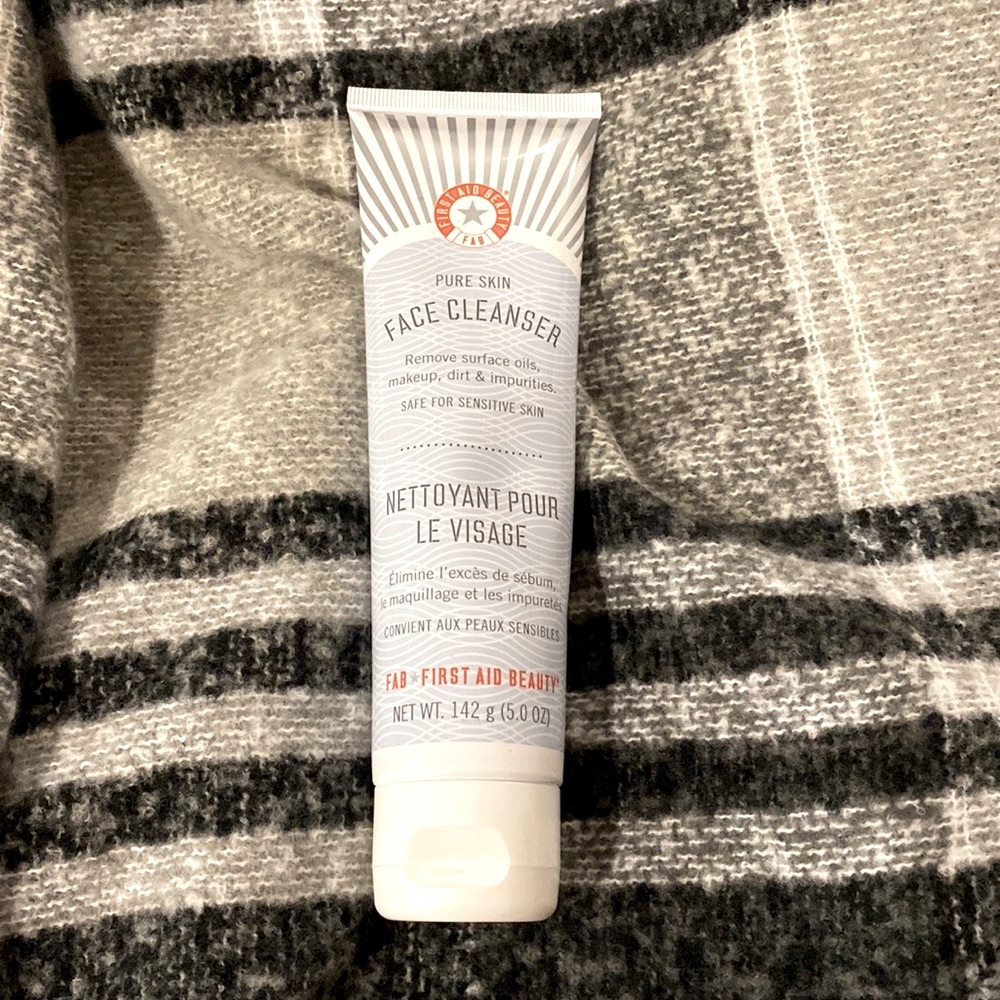 FAB First Aid Beauty Pure Skin Face Cleanser BN, sealed full size 5oz